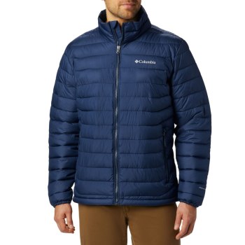 Columbia Jas Heren, Powder Lite Insulated Donkerblauw, 97ERAPIVH